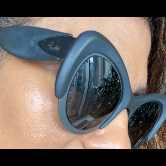 Pomellato sunglasses matte black /gray metal - Picture 3 of 6